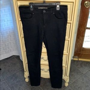 Black skinny jeans high waisted